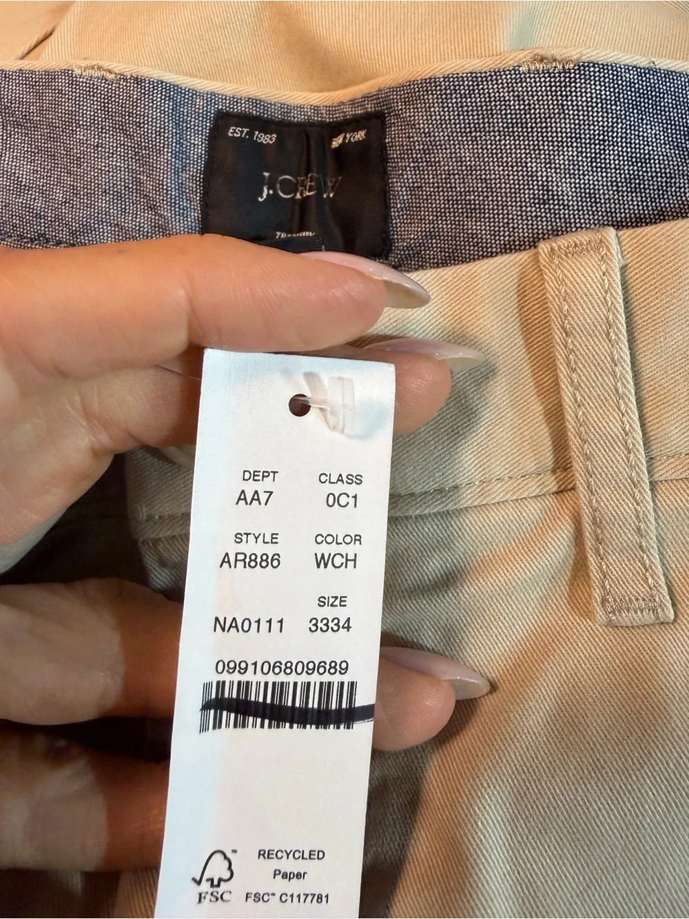 J.Crew 770™ Straight-fit stretch chino pant in weathered chino
